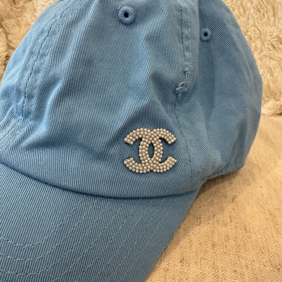 Chanel Blue Cap - Picture 2 of 3
